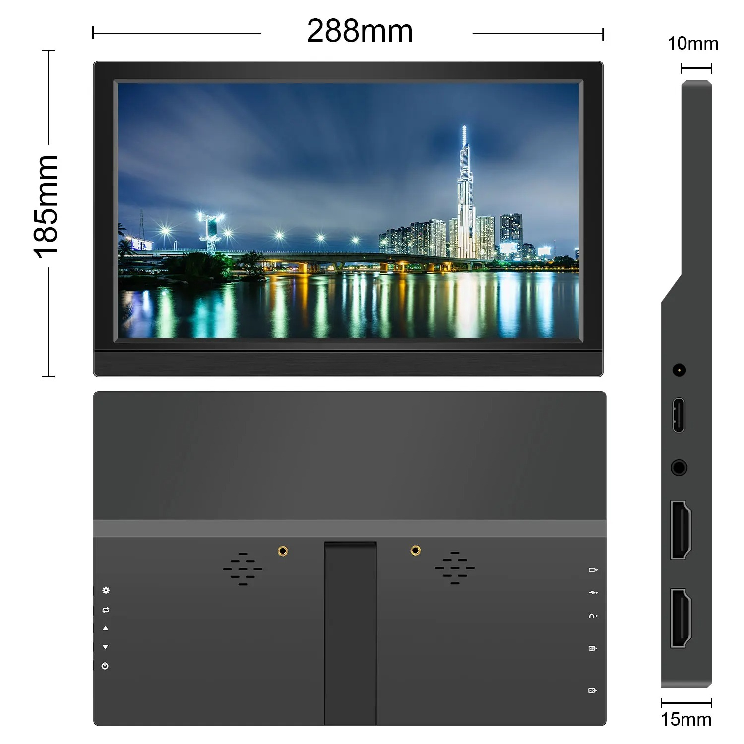 11.6-inch Portable Monitor Lap - Pc Gaming On Mobile ulasan dan harga