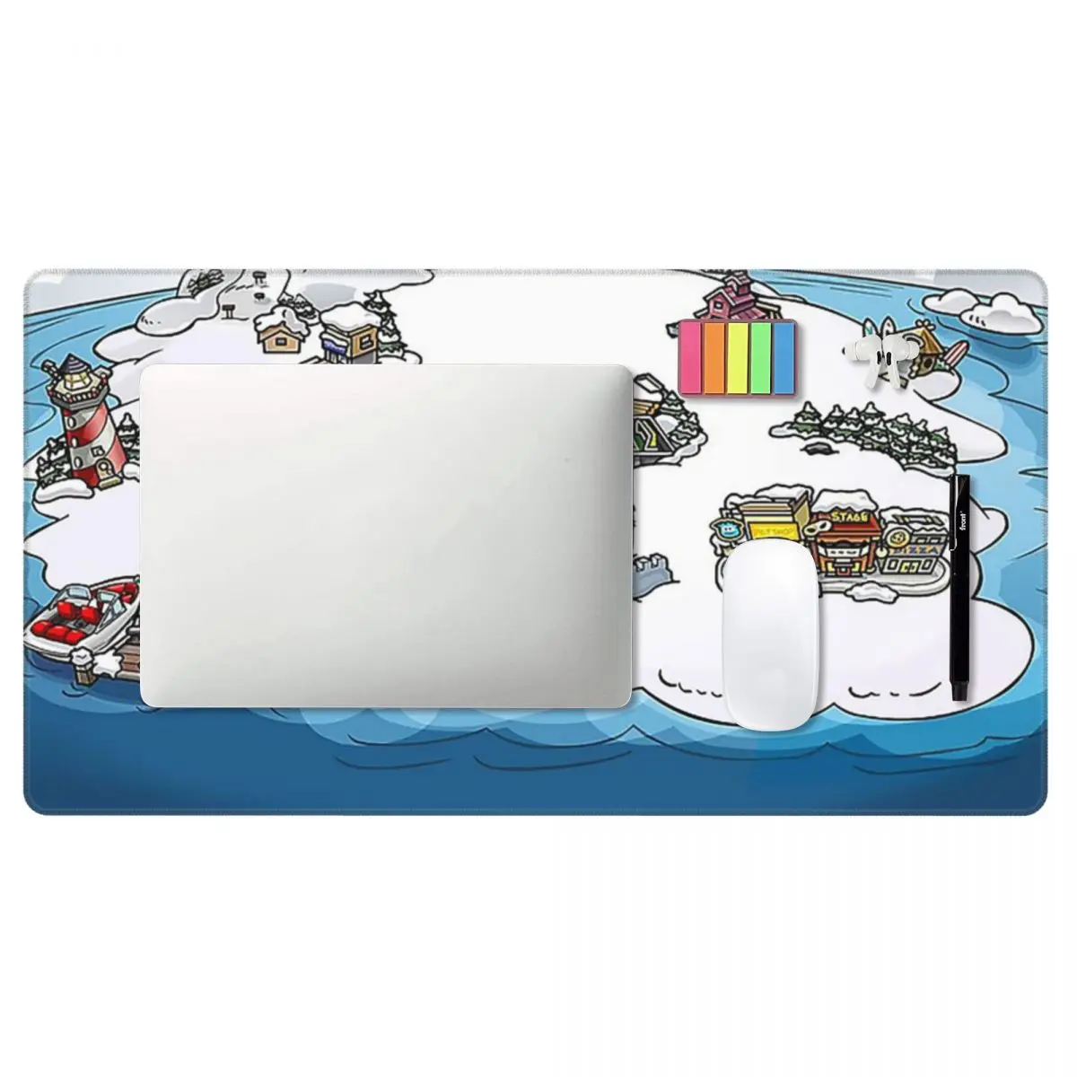 Large Mouse Pad Club Penguin M - Pc Gaming Club ulasan dan harga