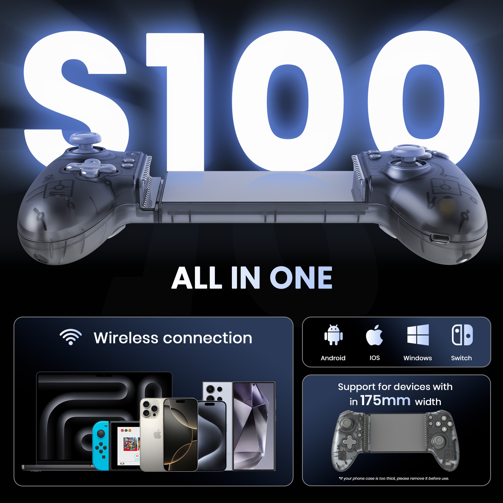 Wireless Mobile Gaming Control - Pc Gaming On Mobile ulasan dan harga