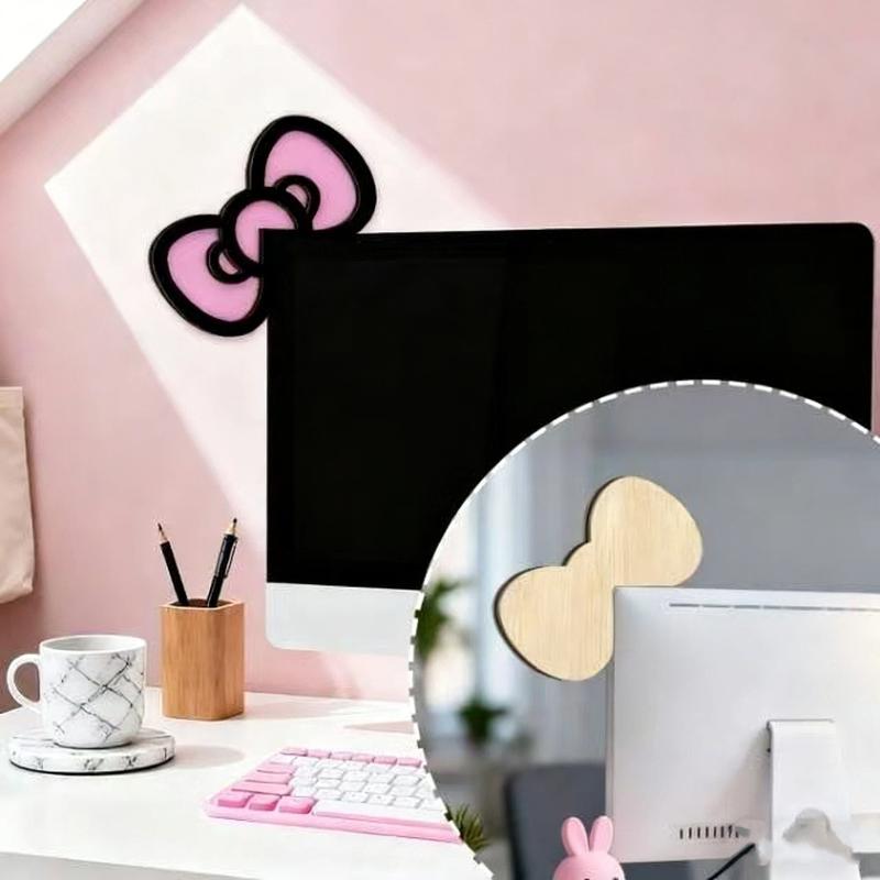 New 1/2Pcs Wooden Bowknot PC A - Pc Gaming Setup ulasan dan harga
