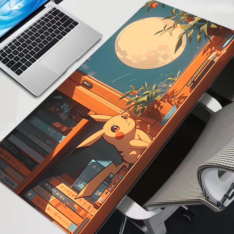 Mouse Pad Large P-Pikachu Rubb - Pc Gaming Setup ulasan dan harga