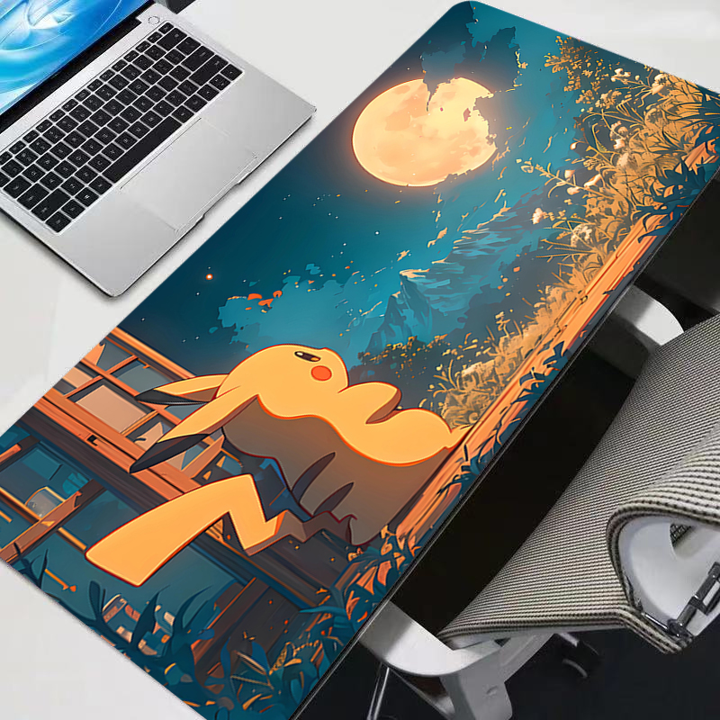 Mouse Pad Large P-Pikachu Rubb - Pc Gaming Setup ulasan dan harga