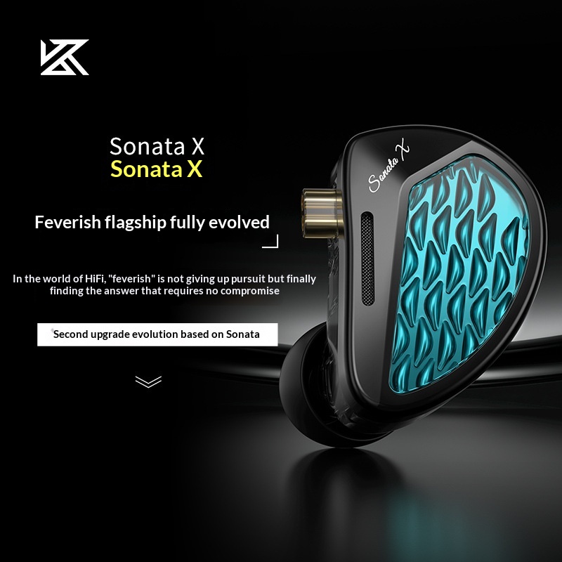 KZ Sonata X In-Ear Monitor Ear - Pc Unit For Gaming ulasan dan harga