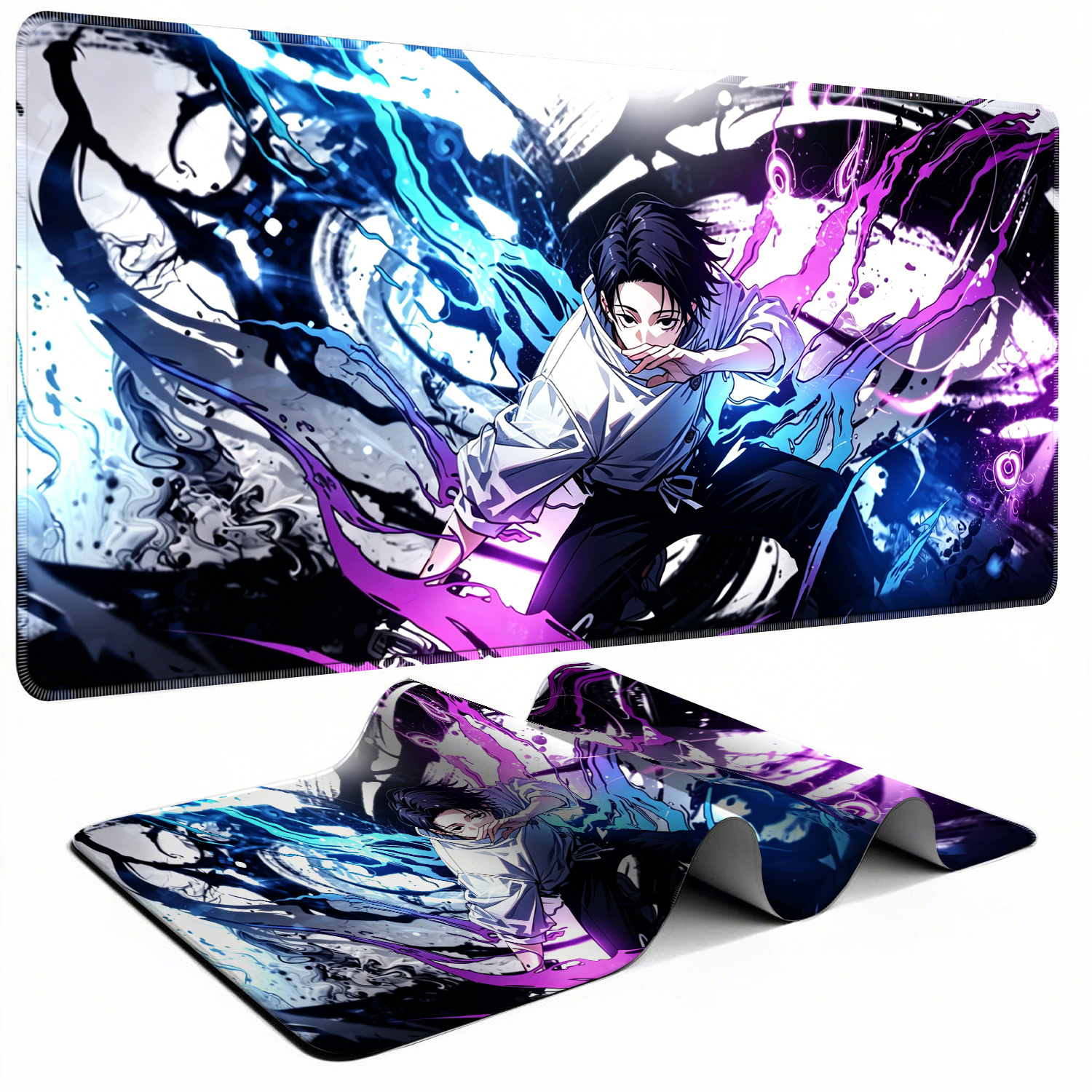 HD Anime Purple Mouse Pads Yut - Pc Gaming Custom ulasan dan harga