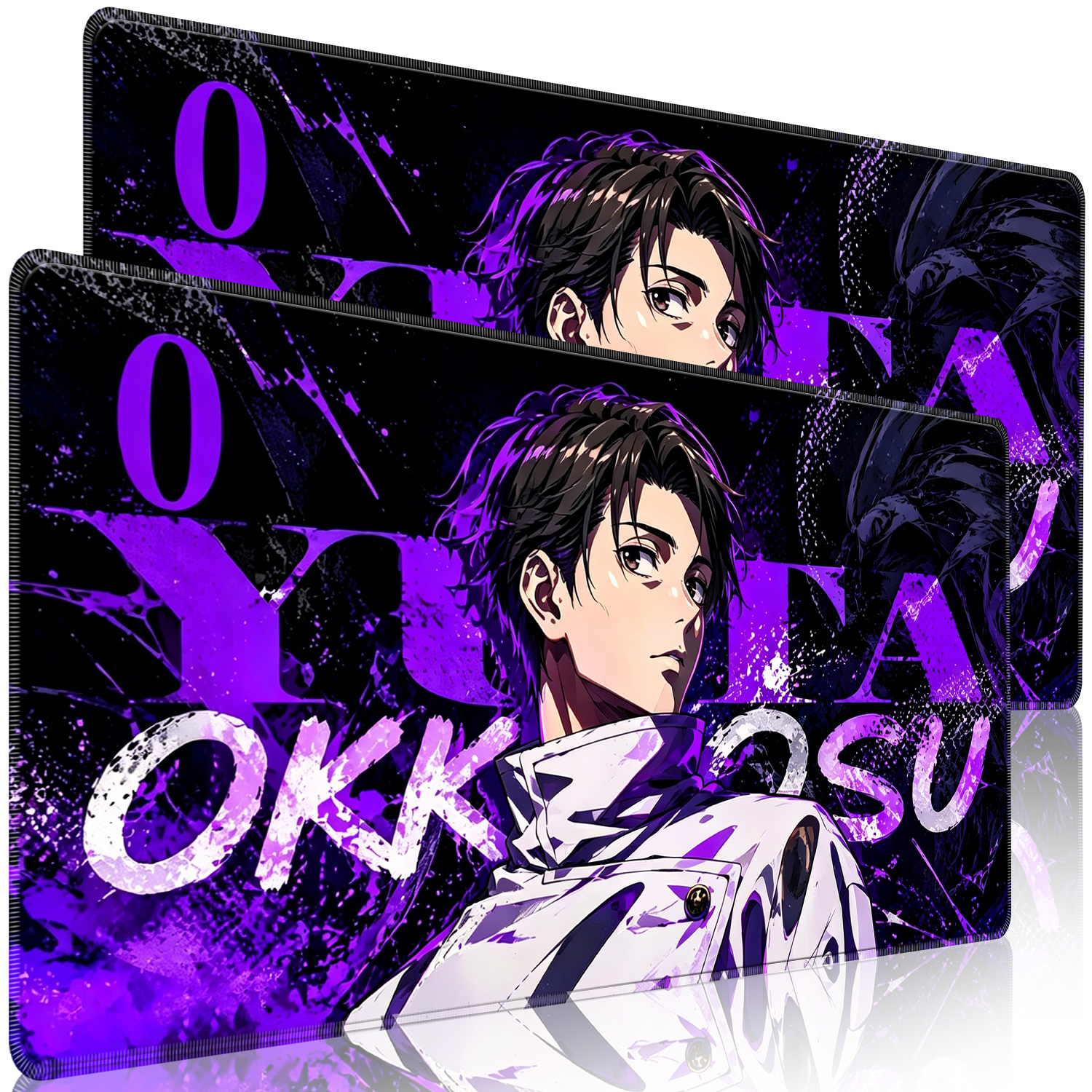 HD Anime Purple Mouse Pads Yut - Pc Gaming Custom ulasan dan harga