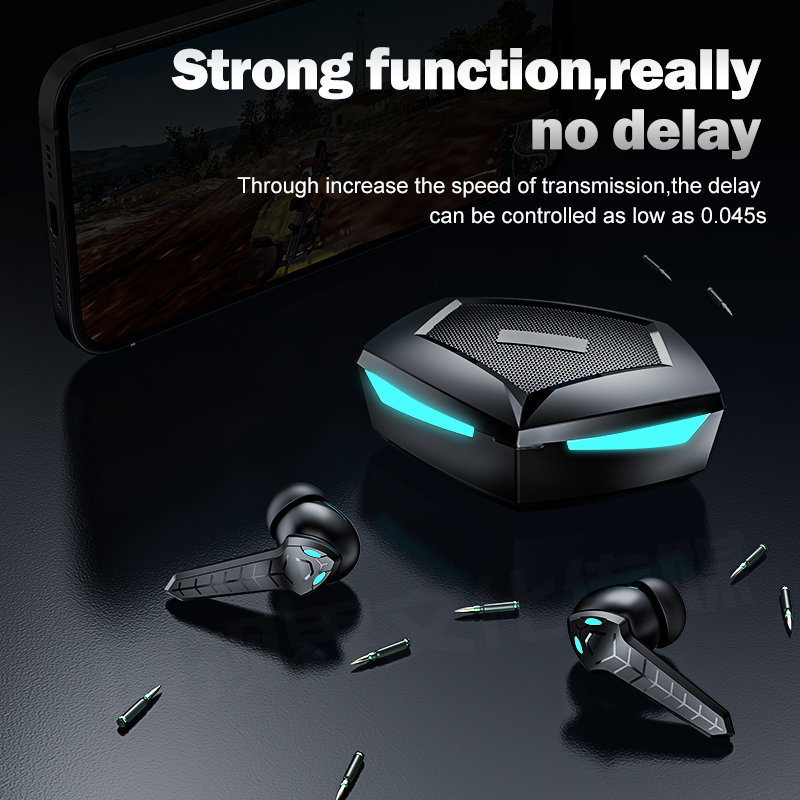 Shoumi TWS Gaming Earbuds Low  - Pc Gaming Y Monitor ulasan dan harga
