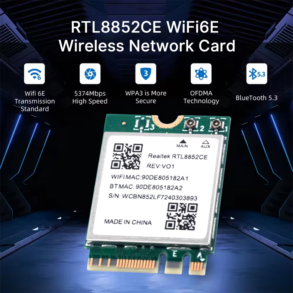 WiFi 6E Adapter RTL8852CE 5374 - Pc Gaming On Sale ulasan dan harga
