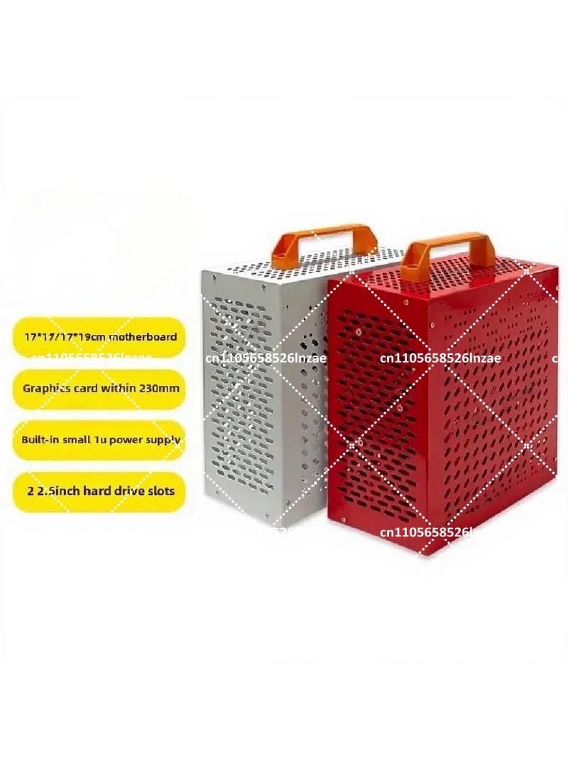 White Mini ITX PC Case 7.9L Ga - Pc Gaming White ulasan dan harga