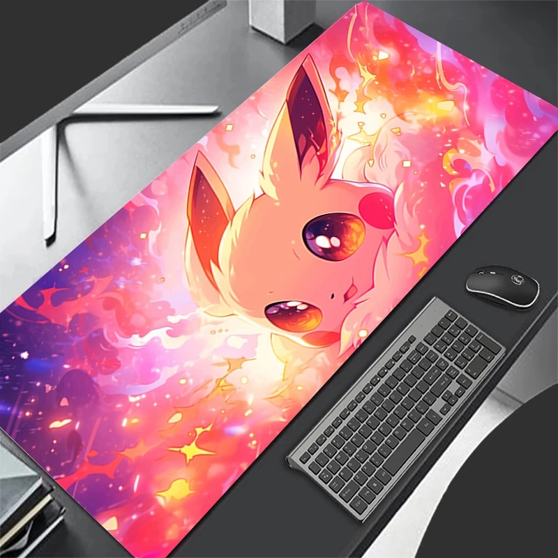 P-Pokemon Eevee Anime Gaming M - Pc Gaming Custom ulasan dan harga