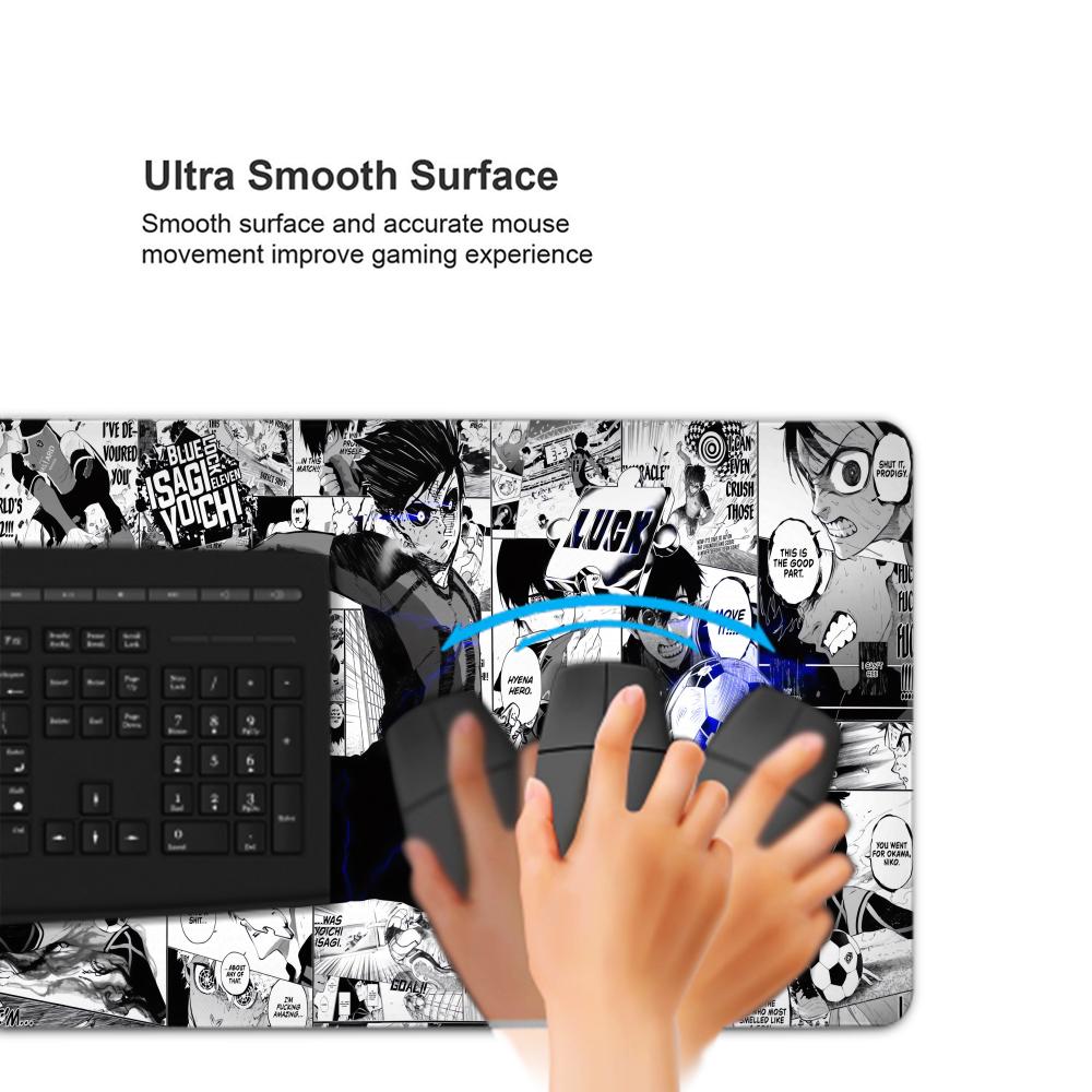 Black And White Anime Mouse Pa - Pc Gaming White ulasan dan harga