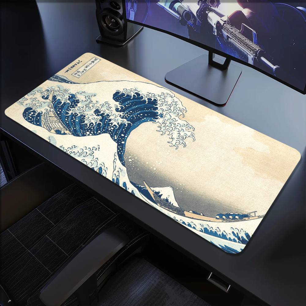 The Great Wave off Kanagawa Mo - Pc Gaming Custom ulasan dan harga