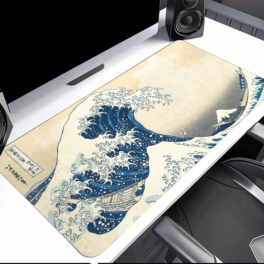 The Great Wave off Kanagawa Mo - Pc Gaming Custom ulasan dan harga