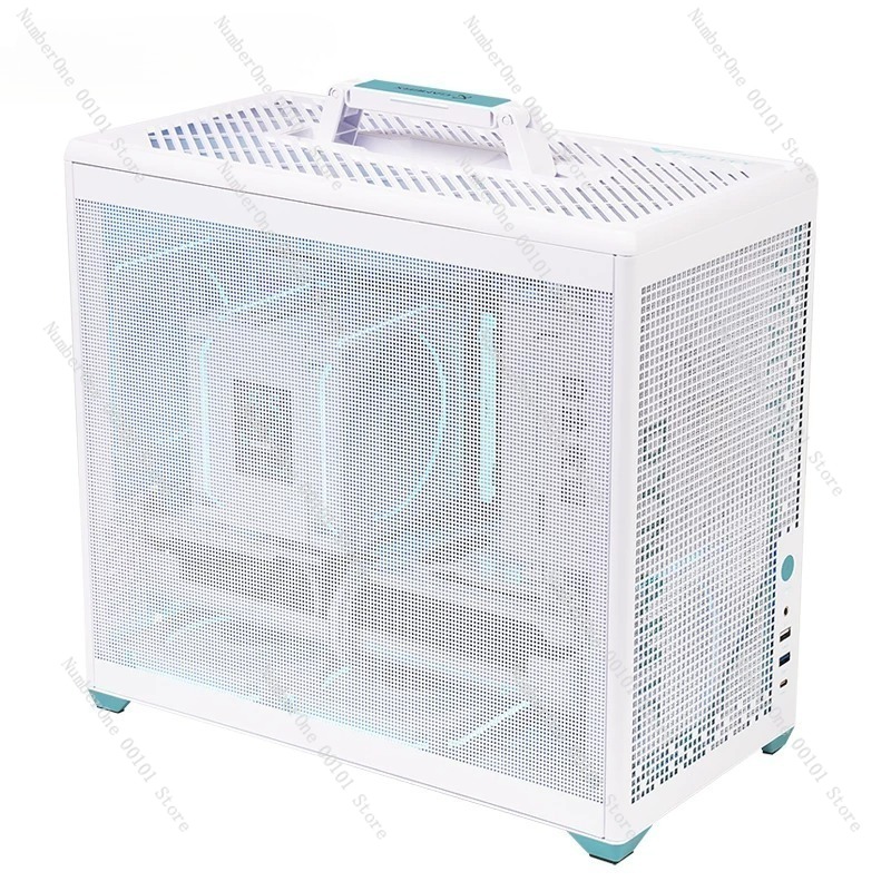 Portable Hand Carry MATX Mesh  - Pc Gaming Liquid ulasan dan harga