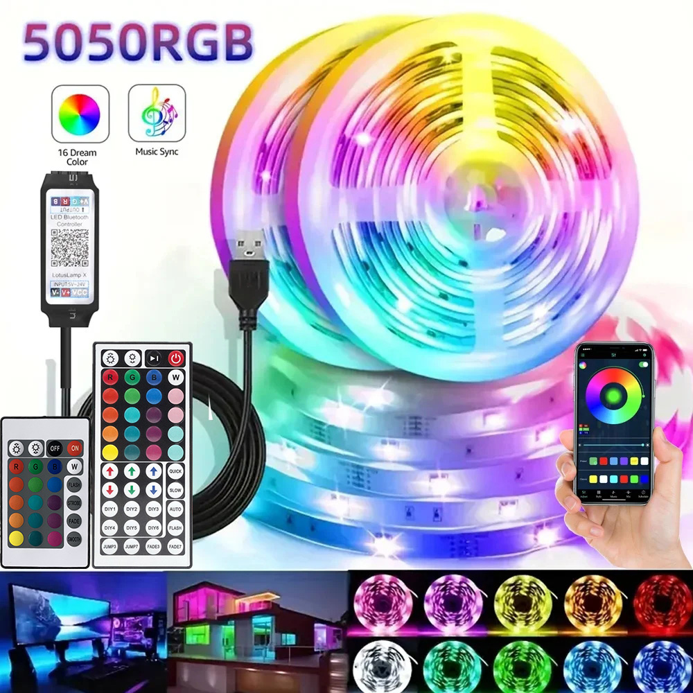 Smart RGB LED Gaming Light Str - Rgb Light Strip ulasan dan harga