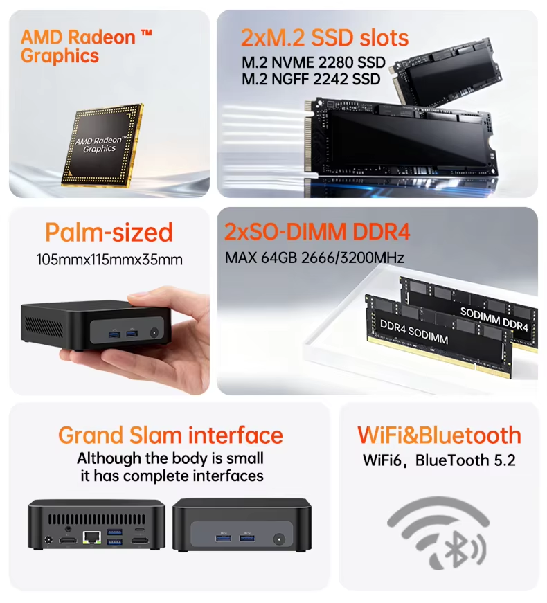 AMD Ryzen 3 5300U Ryzen 7 4700 - Pc Unit For Gaming ulasan dan harga
