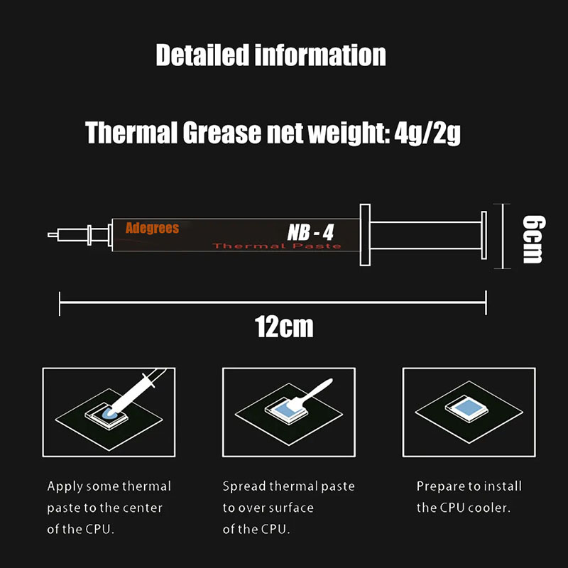 Thermal Paste 18W/mk Thermal C - Thermal Paste ulasan dan harga