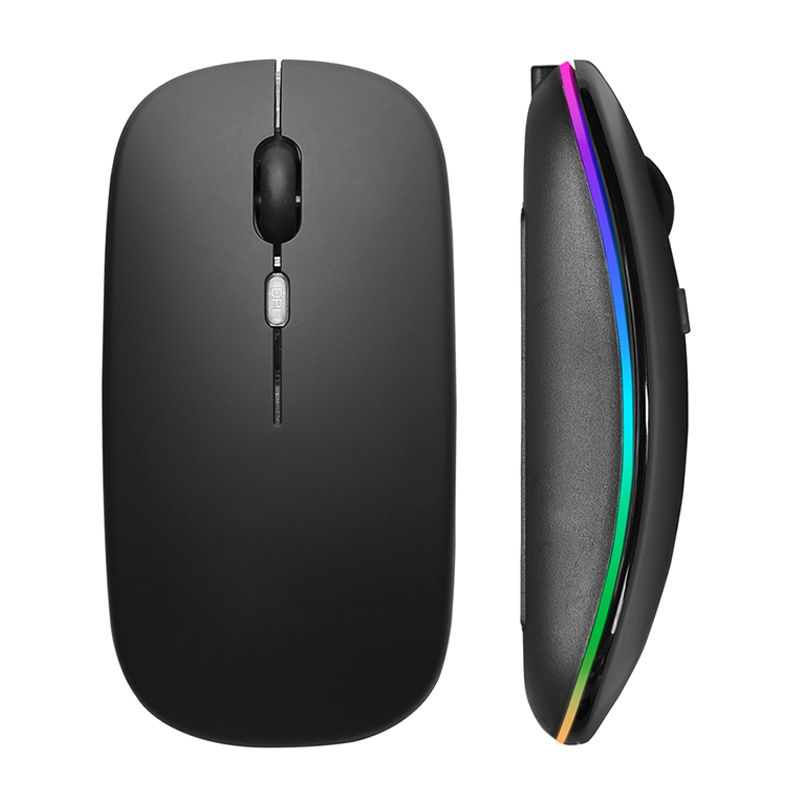 Wireless Mouse RGB Rechargeabl - Rgb Light Strip ulasan dan harga