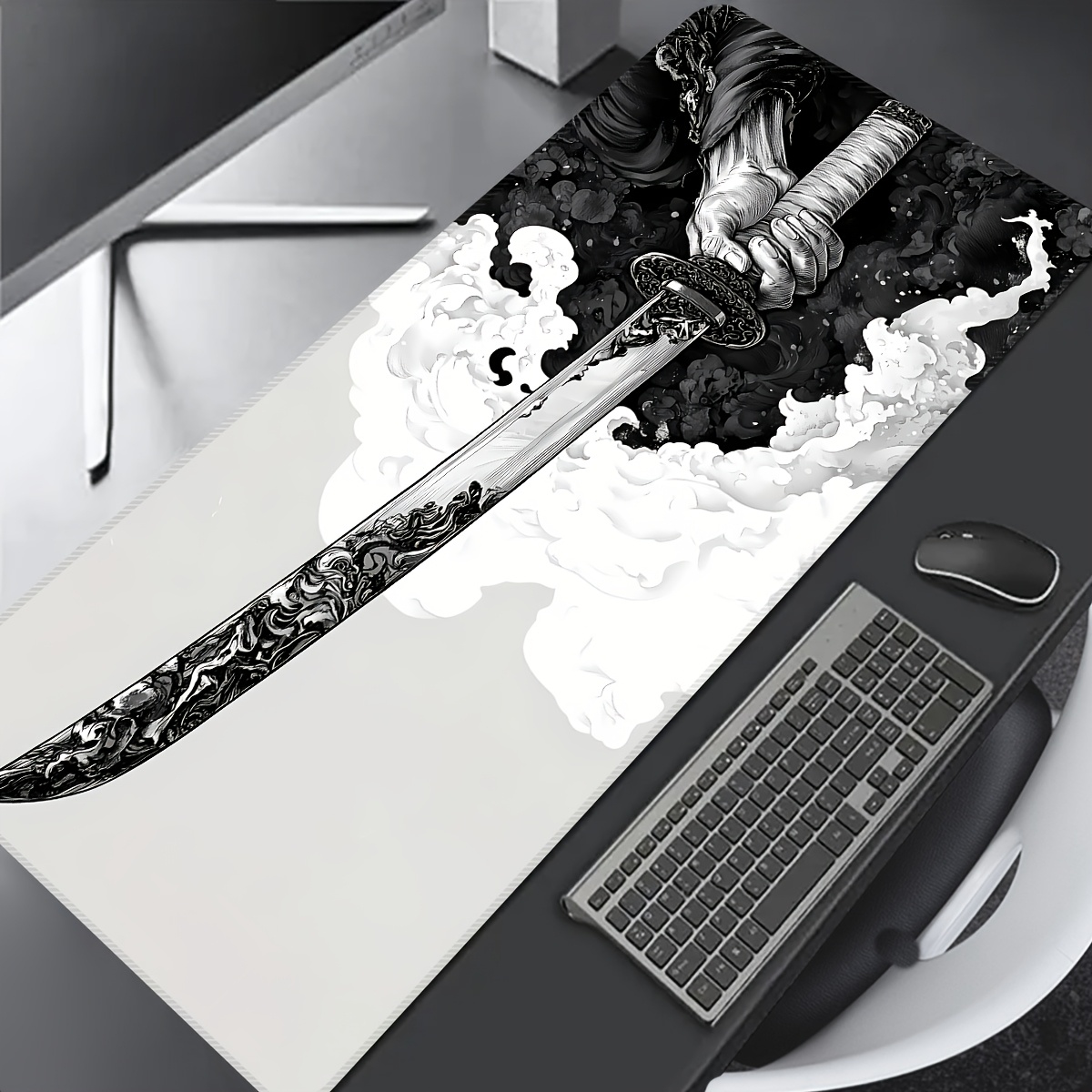 Extra Large Gaming Mouse Pad w - Pc Gaming White ulasan dan harga