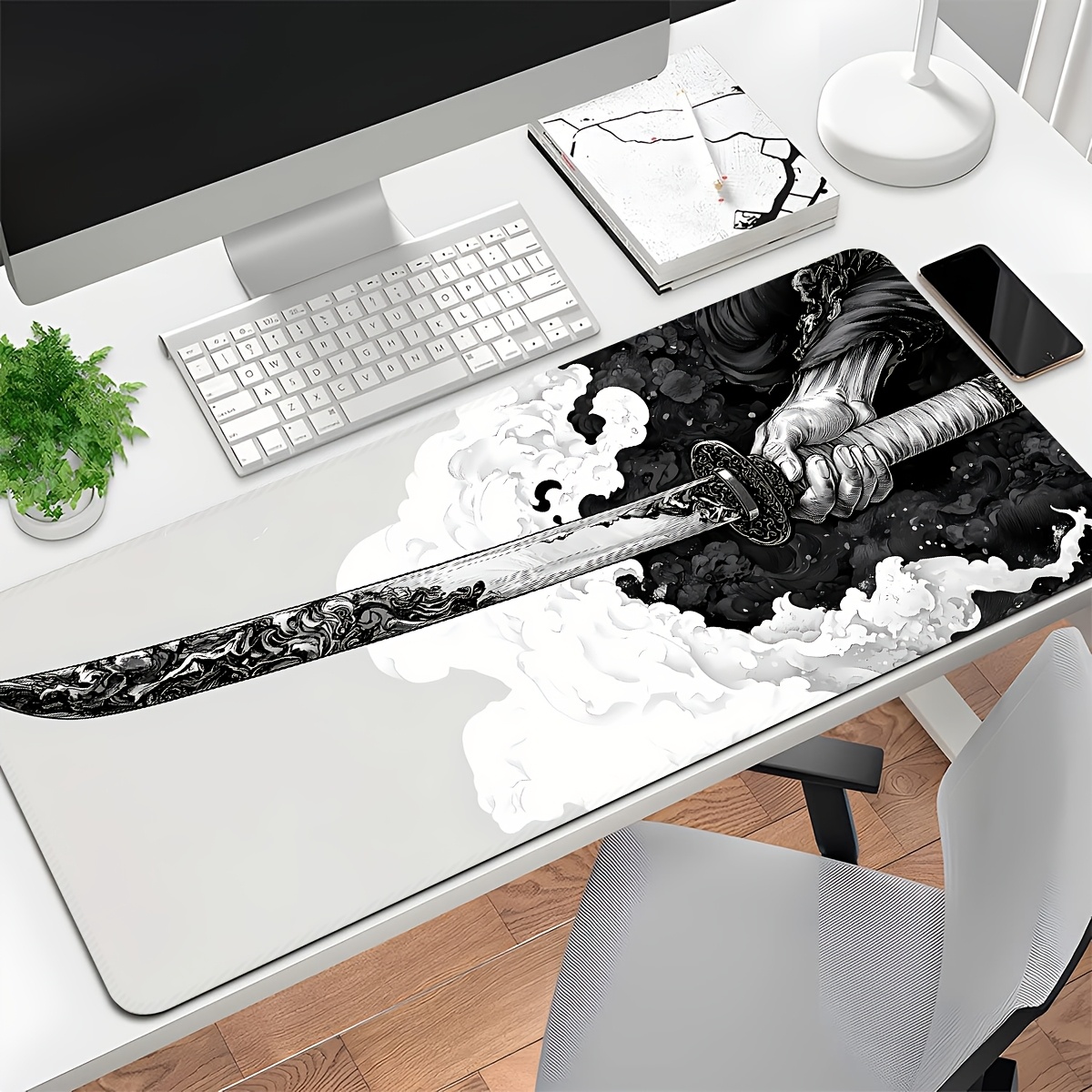 Extra Large Gaming Mouse Pad w - Pc Gaming White ulasan dan harga