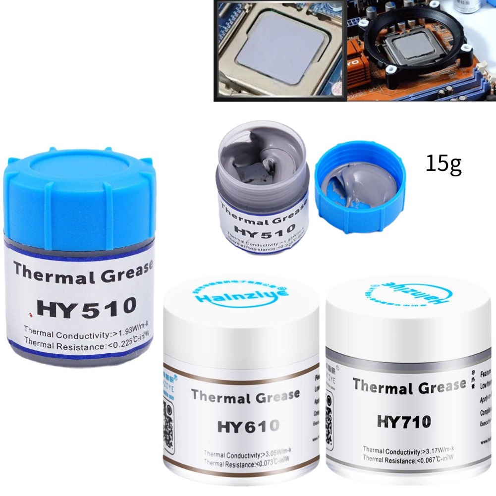 15g HY510 HY610 HY710 Silicone - Thermal Paste ulasan dan harga