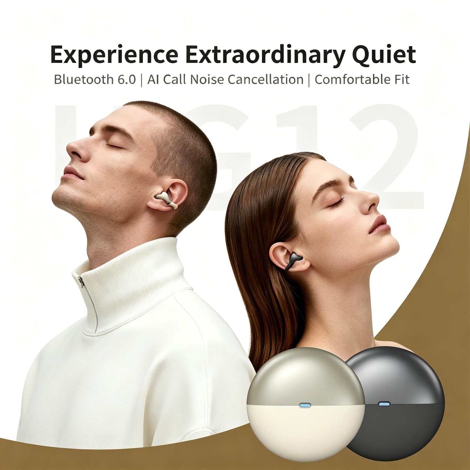 OWS Clip-on TWS Earbuds Blueto - Pc Gaming On Mobile ulasan dan harga