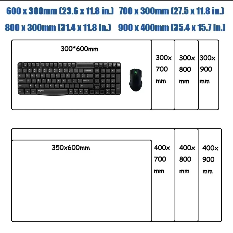 Diy Large Mouse Pad HD Custom  - Pc Gaming Custom ulasan dan harga
