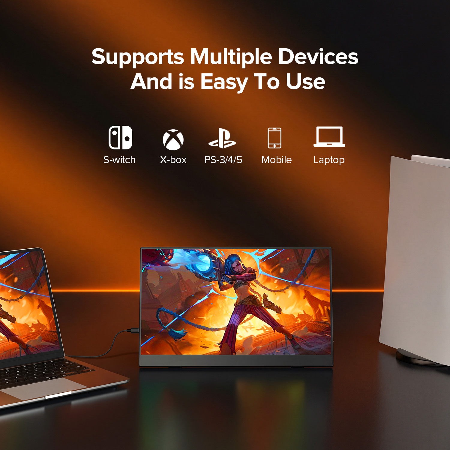 UPERFECT 15.6'' 60Hz 1920*1080 - Pc Gaming Y Monitor ulasan dan harga