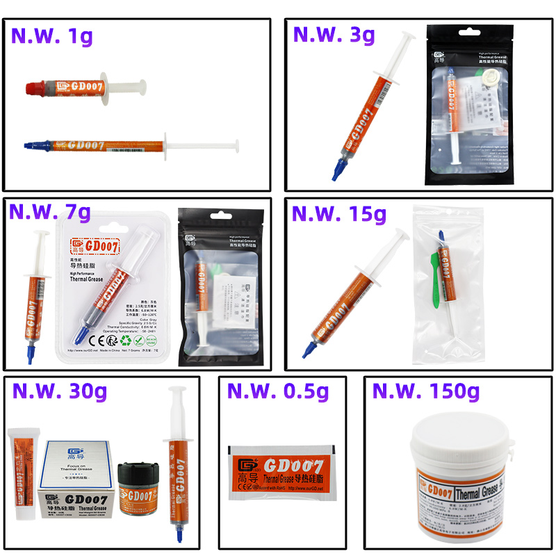 GD007 Thermal Grease Paste Pla - Thermal Paste ulasan dan harga