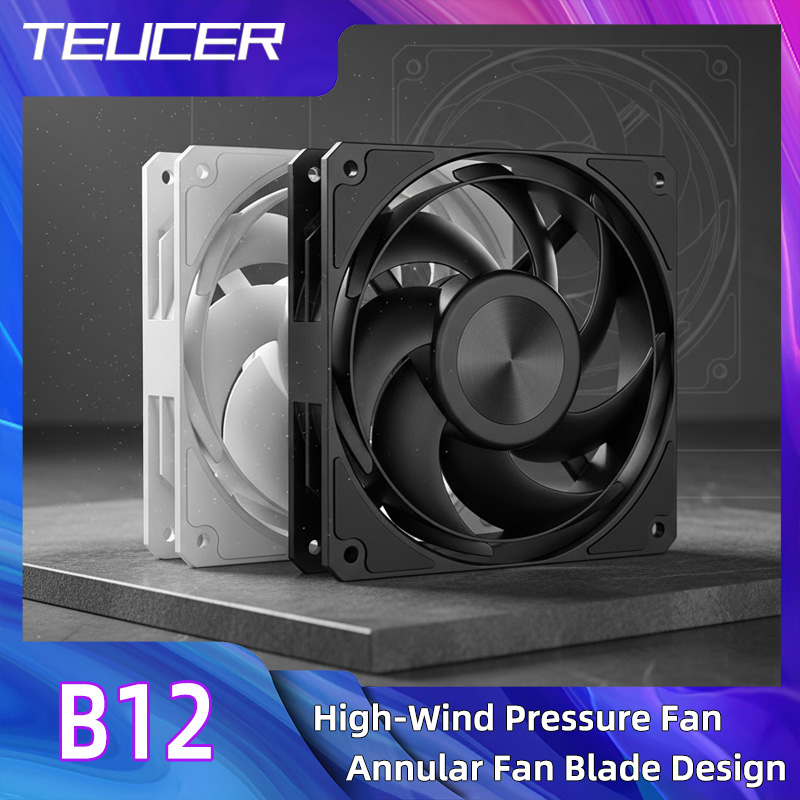 TEUCER Computer CPU Cooler Fan - Pc Gaming Liquid ulasan dan harga