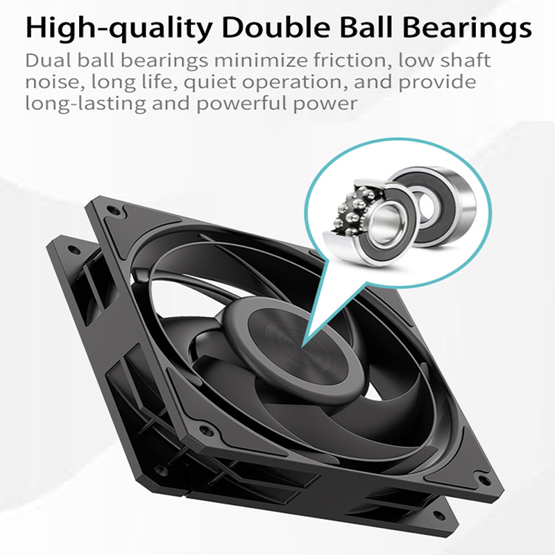 TEUCER Computer CPU Cooler Fan - Pc Gaming Liquid ulasan dan harga