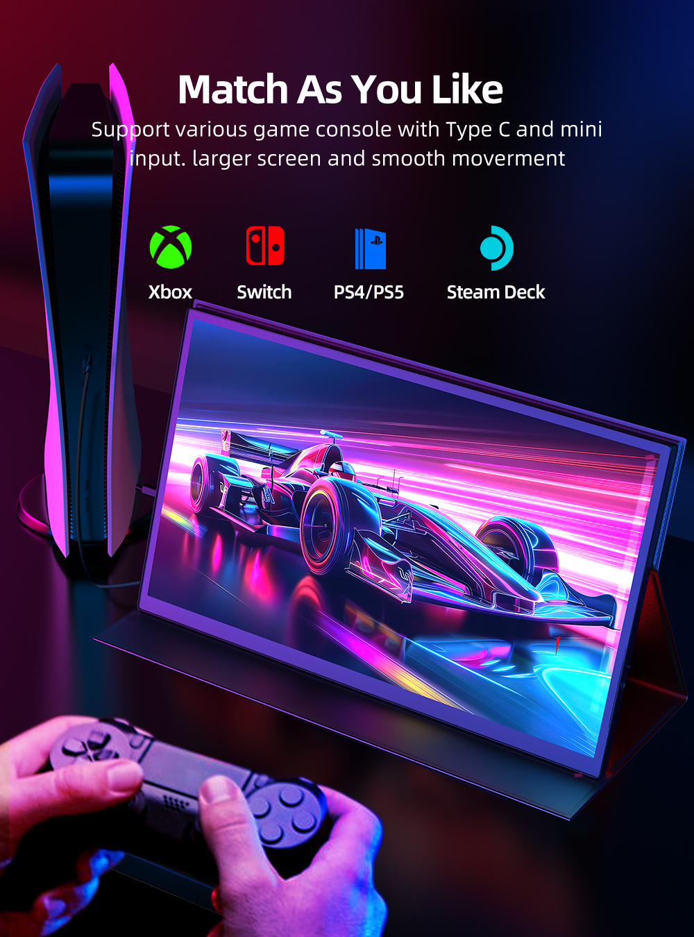 UPERFECT FHD UGame T7 Touchscr - Pc Gaming Y Monitor ulasan dan harga