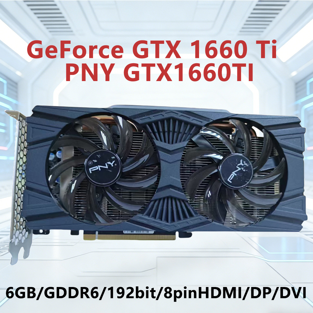 GTX 1660 Ti 6GB GPU PNY GTX 16 - Pc Gaming Gtx 1660 ulasan dan harga