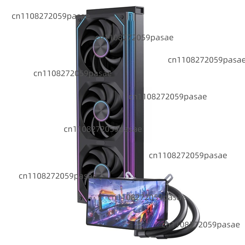 360mm Liquid Cooler PC Case wi - Pc Gaming Liquid ulasan dan harga