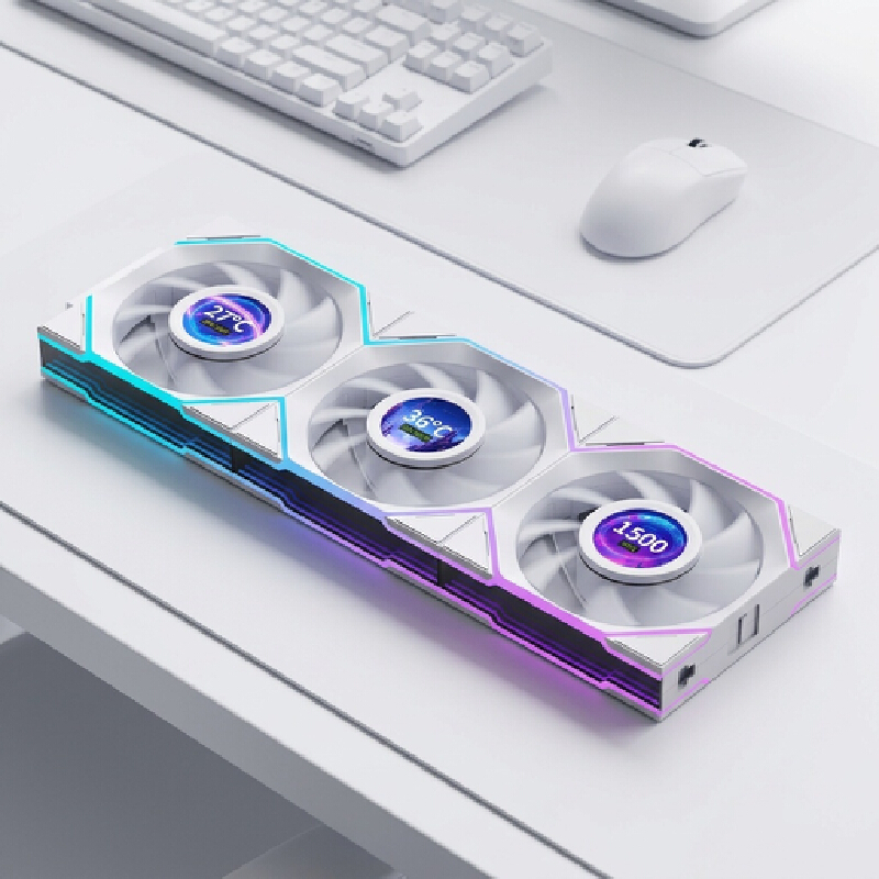 Case Fan 12cm Reverse Blade Lc - Pc Gaming White ulasan dan harga
