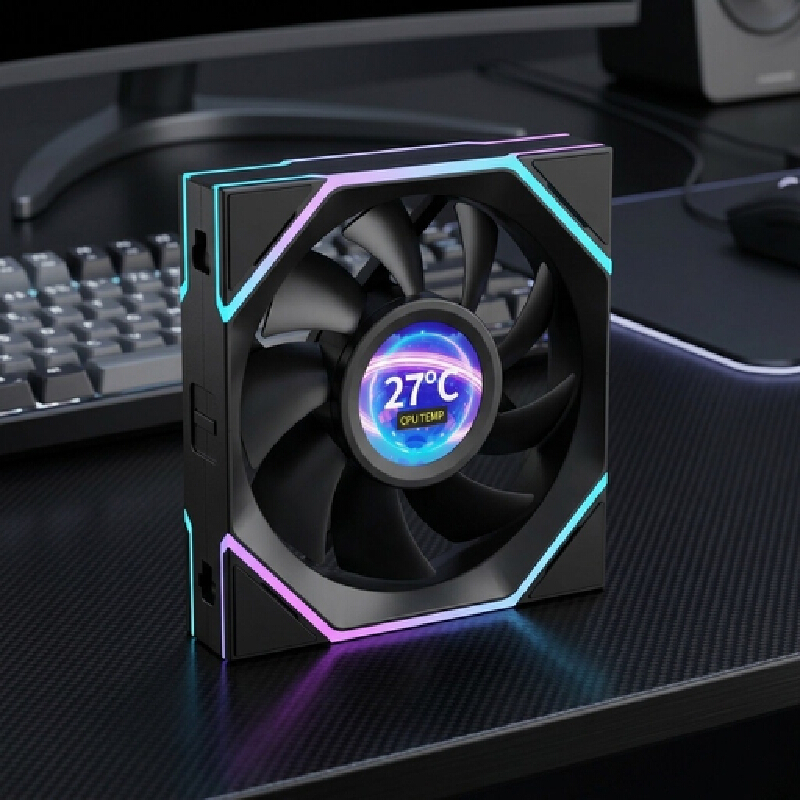 Case Fan 12cm Reverse Blade Lc - Pc Gaming White ulasan dan harga