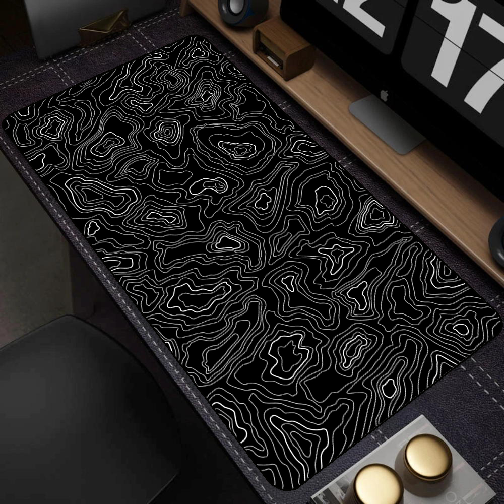 Large Black and White Art Mous - Pc Gaming Liquid ulasan dan harga