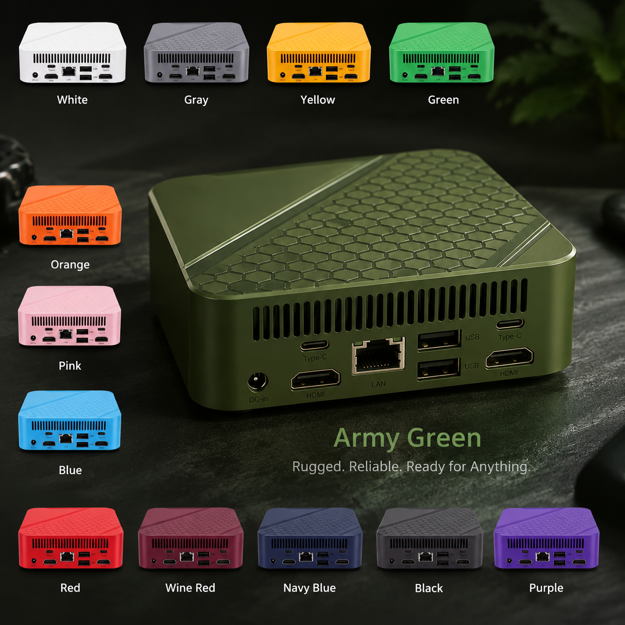 Intel Core N95 Mini PC 16GB RA - Pc Unit For Gaming ulasan dan harga
