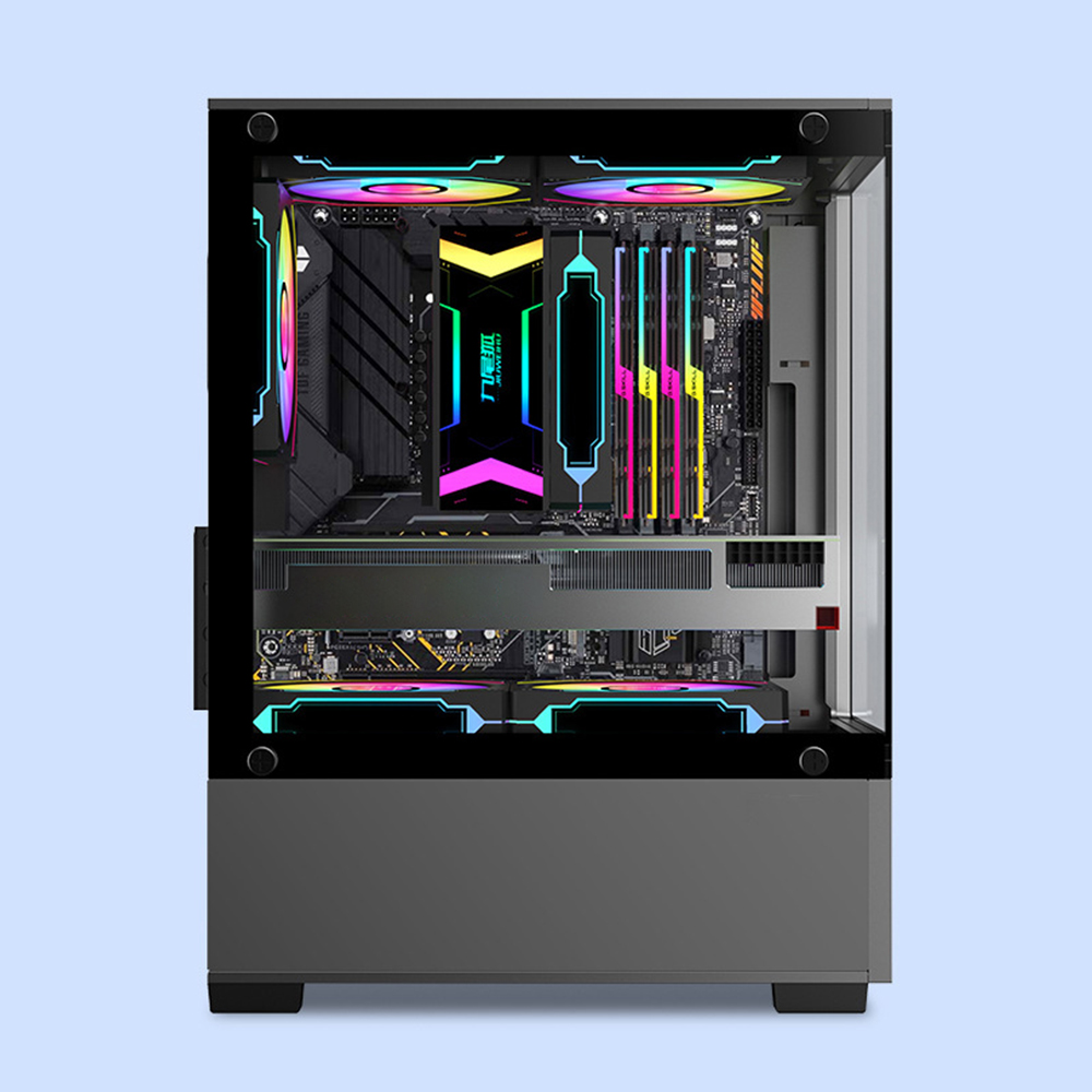 Meegopad Gaming Desktop PC     - Pc Gaming Liquid ulasan dan harga