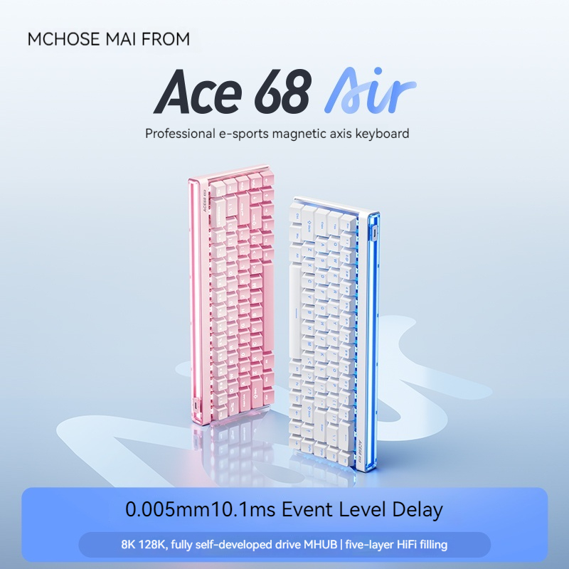 Mchose Ace68 Air Magnetic Axis - Pc Gaming Custom ulasan dan harga