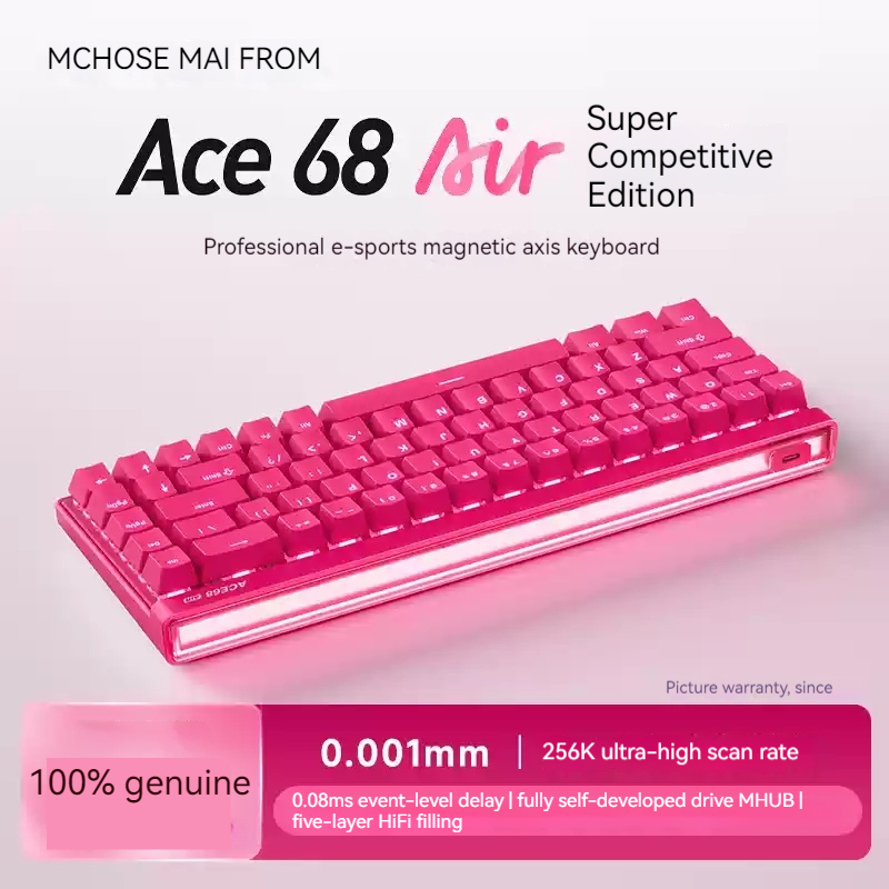 Mchose Ace68 Air Magnetic Axis - Pc Gaming Custom ulasan dan harga