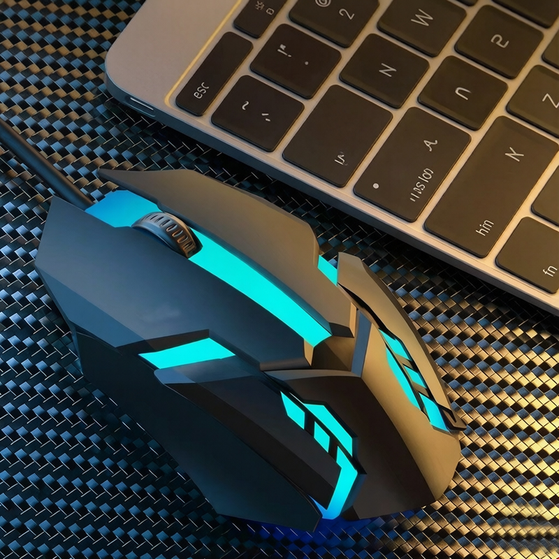 USB Optical Wired Colorful LED - Pc Gaming On Sale ulasan dan harga