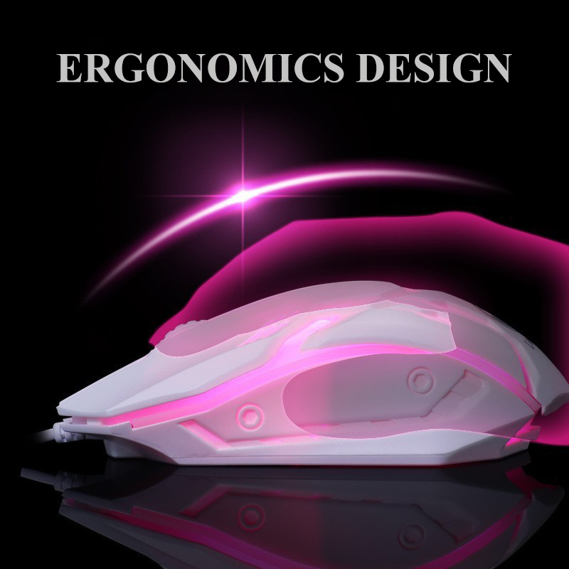 USB Optical Wired Colorful LED - Pc Gaming On Sale ulasan dan harga
