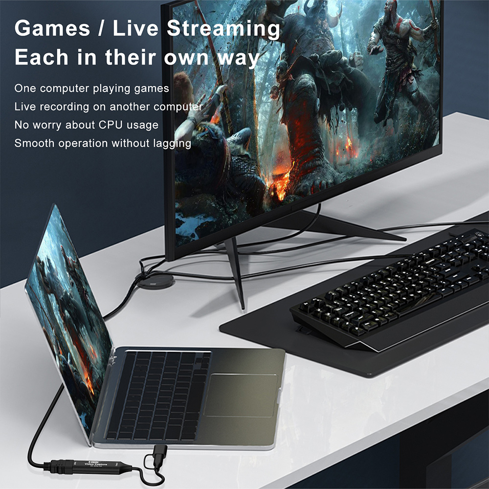 4K HDMI-compatible USB Video C - Capture Card Hdmi ulasan dan harga